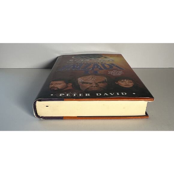 Star Trek Triangle Imzadi II by Peter David,1998 1st Edition/1st Print, HC/DJ - Picture 4 of 9